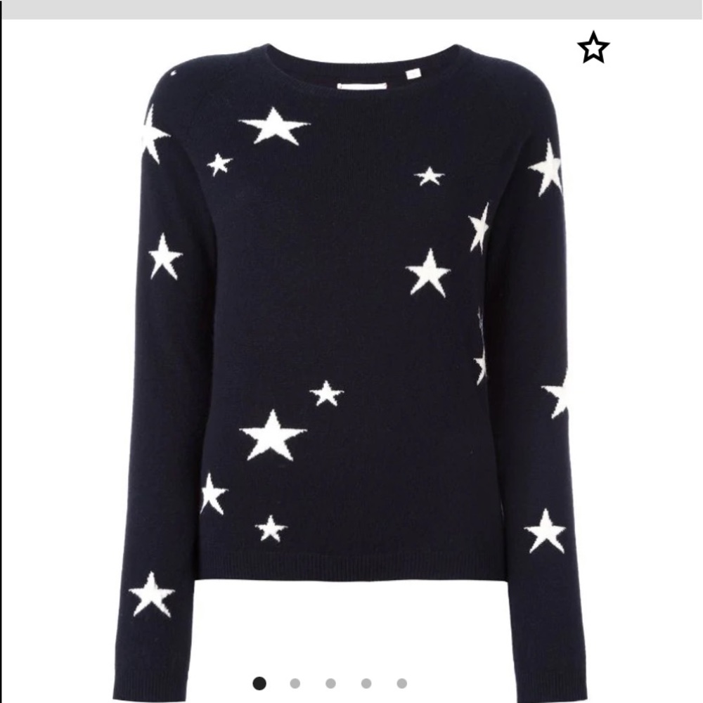 Chinti and Parker cashmere sweater -stars!